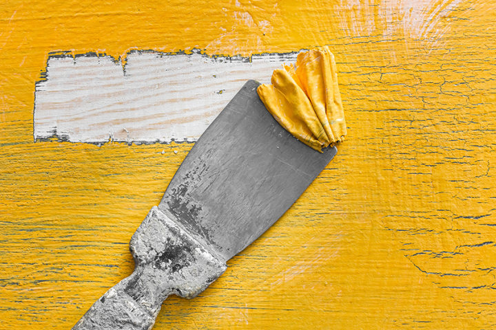 Removing Paint from Wooden Surface